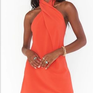 Show Me Your Mumu Jasmine Halter Mini Bellini